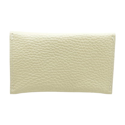 Beige Card Case Wallet