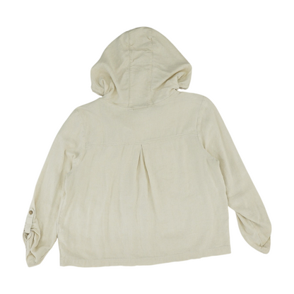 Beige Petite Solid Jacket