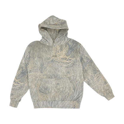 Beige Camo Hoodie Pullover