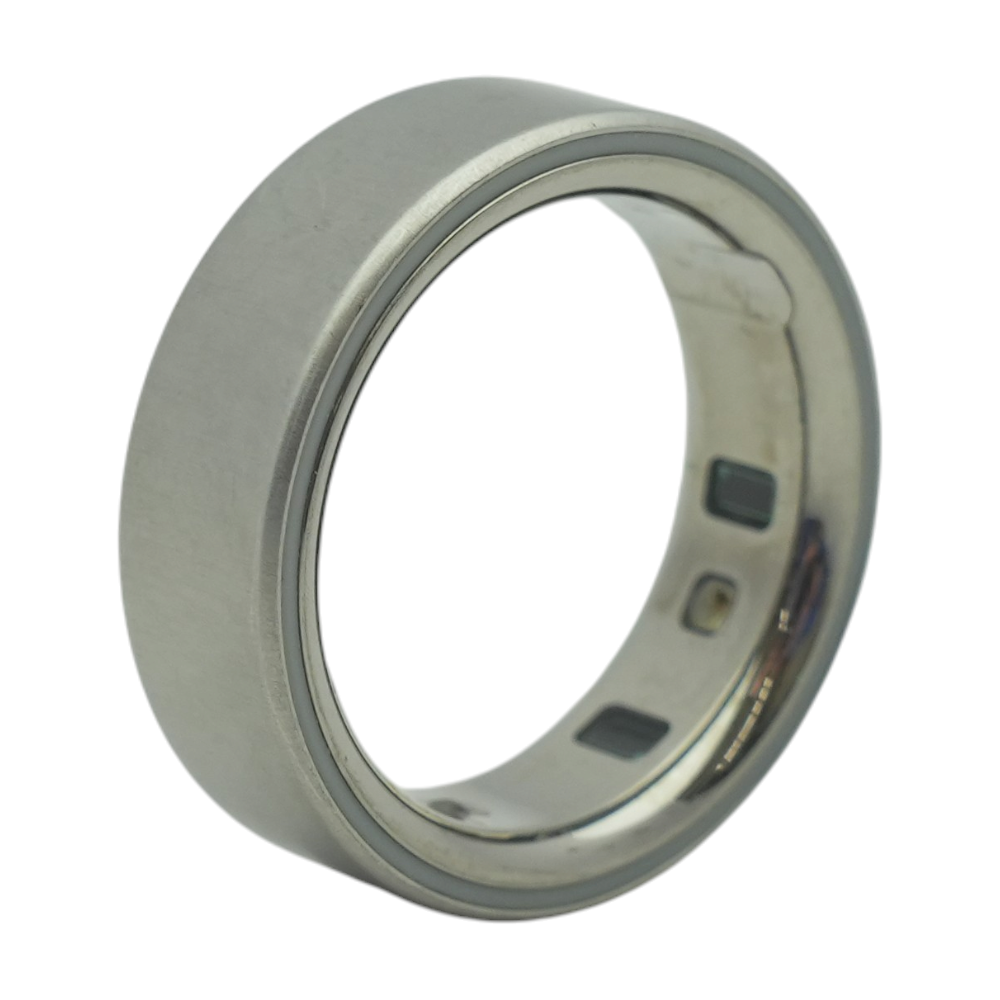 4th Gen Brushed Silver Smart Ring- Ring Only
