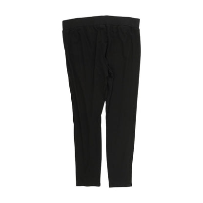 Black Solid Leggings