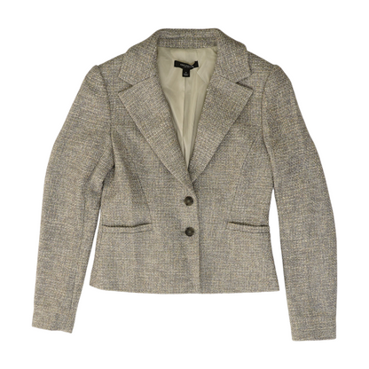 Gray Solid Blazer