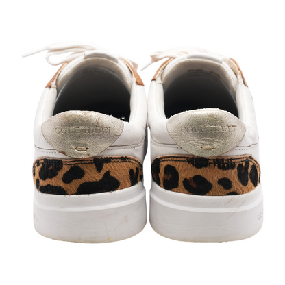 White Low-Top Athletic Shoes