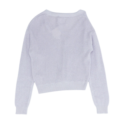 Lavender Cardigan Sweater