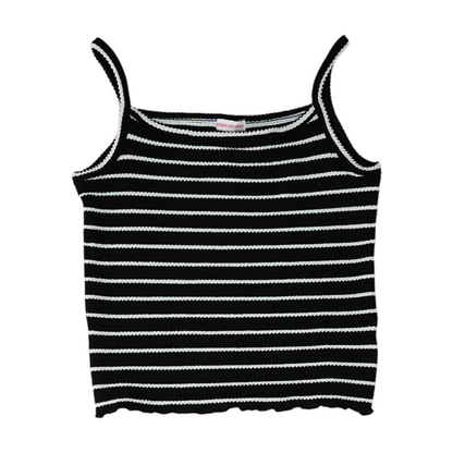 Black Striped Blouse
