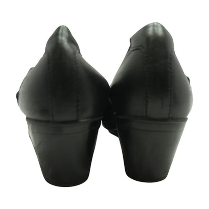 Black Block Heels