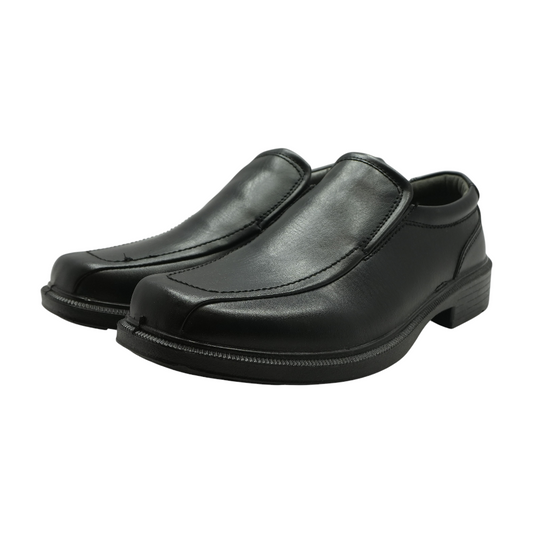 Black Slip-On Dress Shoes