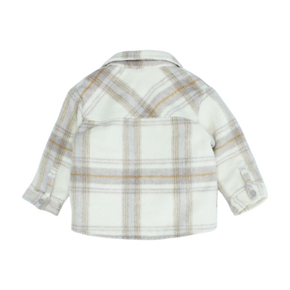 Beige Plaid Jacket