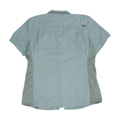 Gray Button Down