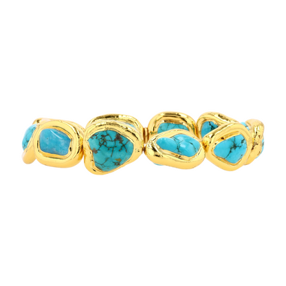 Costume Turquoise Beaded Bracelet