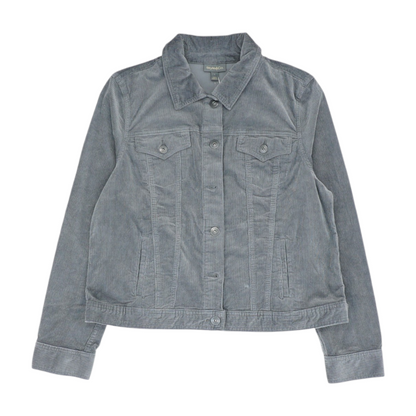 Gray Solid Jacket