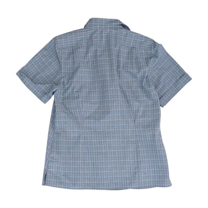 Blue Plaid Button Down