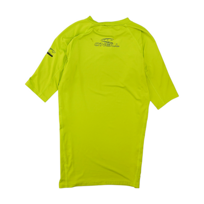 Neon Green Solid Active T-Shirt