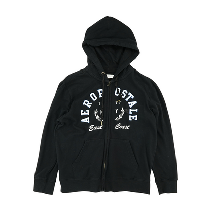 Black Solid Active Jacket