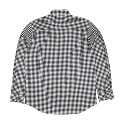 Multi Check Long Sleeve Button Down