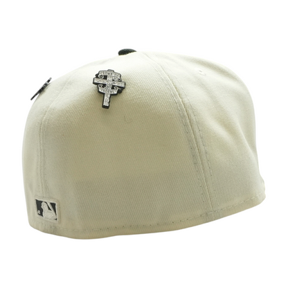 Beige Atlanta Braves Ballcap Hat