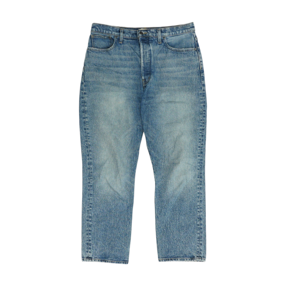 Madewell Blue Straight Jeans – Image 1