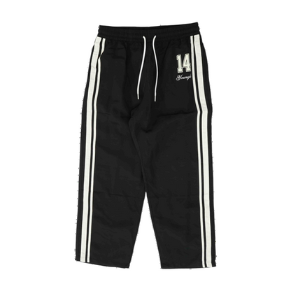 Black Straight Pants