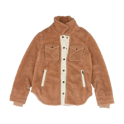 Brown Solid Jacket