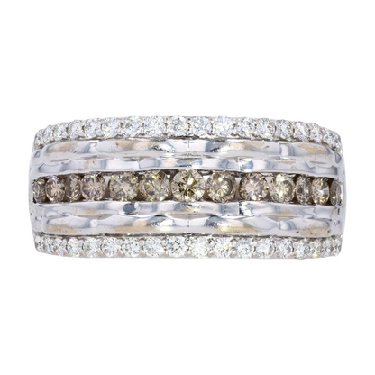 5/8 ctw 14K White Gold Diamond Band