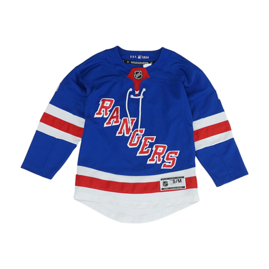 Boys' Blue New York Rangers Long Sleeve Jersey