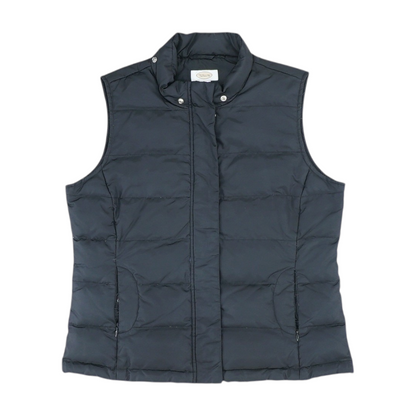 Black Solid Vest