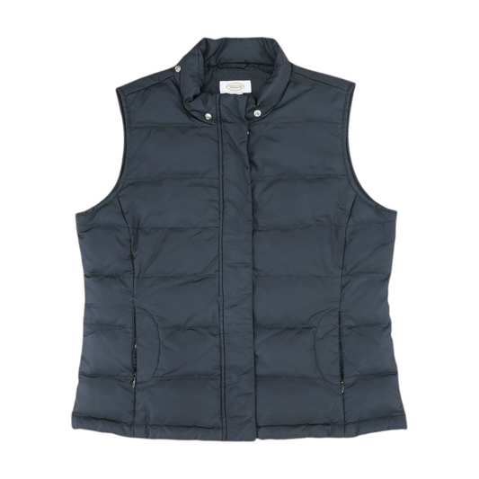 Black Solid Vest