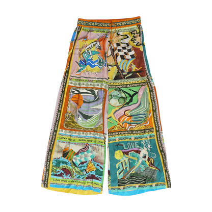 Multi Graphic Pants