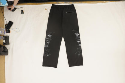 Black Regular Pants