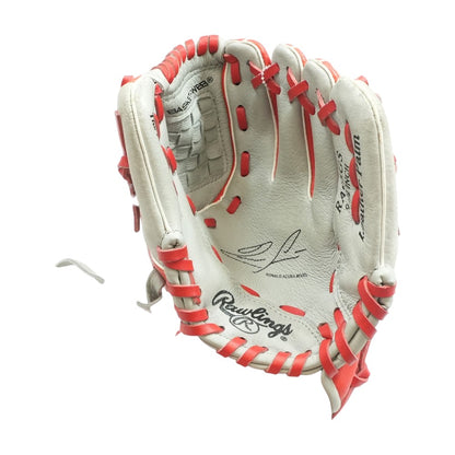 Boys' Red RA95GS 9.5'' Leather Palm Baseball Glove