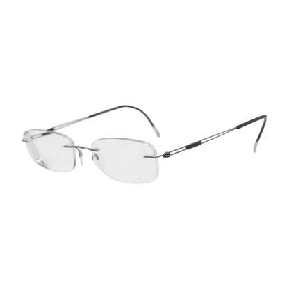 Gunmetal 5521 Rectangle Prescription Eyewear