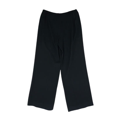 Black Solid Dress Pants