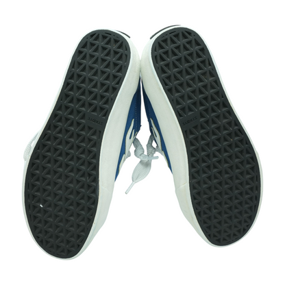 Blue Low-Top Athletic Shoes