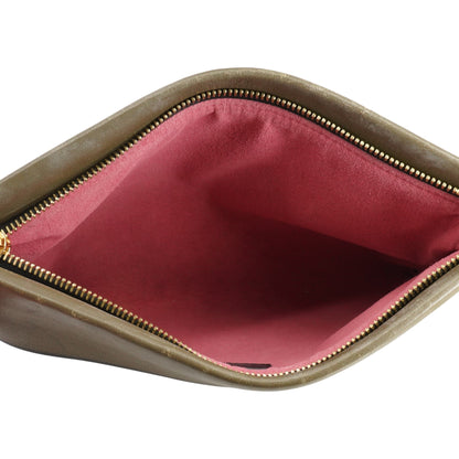 Khaki Monogram Canvas Pochette Tuileries Clutch