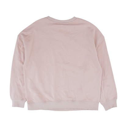 Pink Solid Sweatshirt Pullover