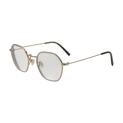 Gold Keiko Geometric Prescription Eyewear