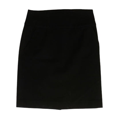 vintage 2009 Black Solid Mini Skirt