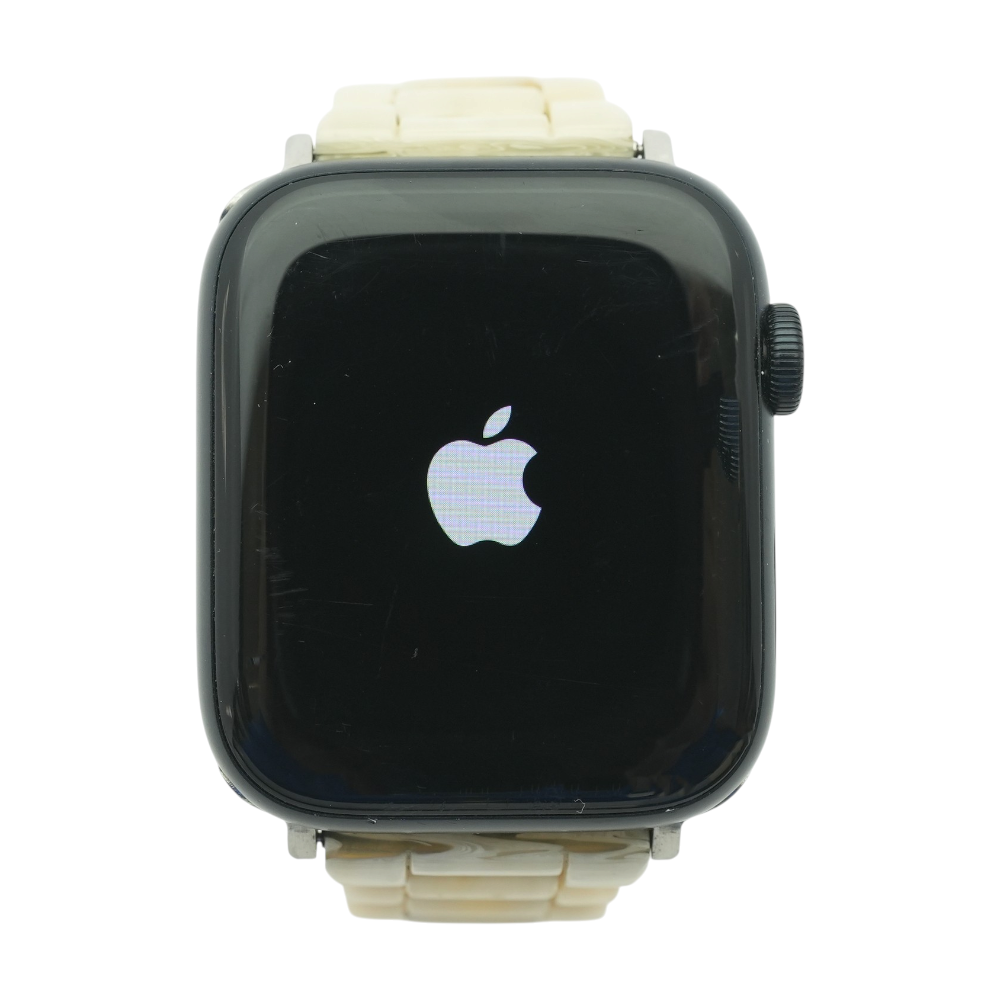 44mm Series SE 2 Midnight Smartwatch White Band M/L