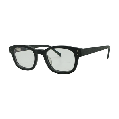 Charcoal Butch Round Prescription Eyewear