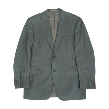 Gray Solid Suit