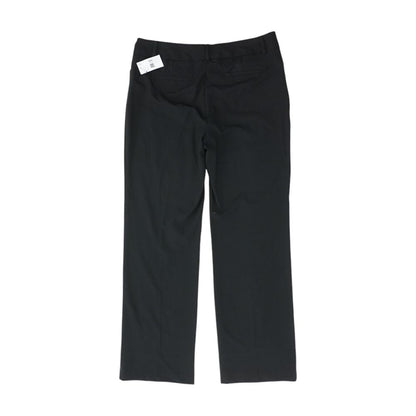 Black Solid Dress Pants