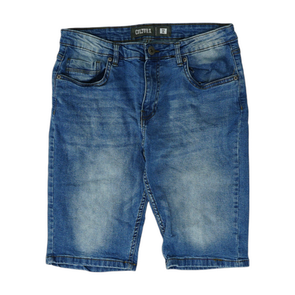 Blue Denim Shorts