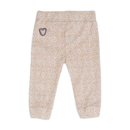 Pink Polka Dot Fashion Leggings
