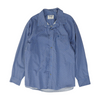 Blue Abstract Long Sleeve Button Down