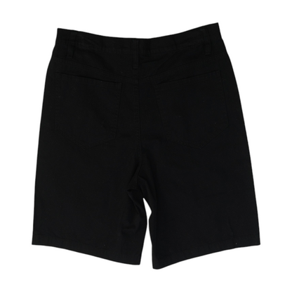 Black Denim Shorts