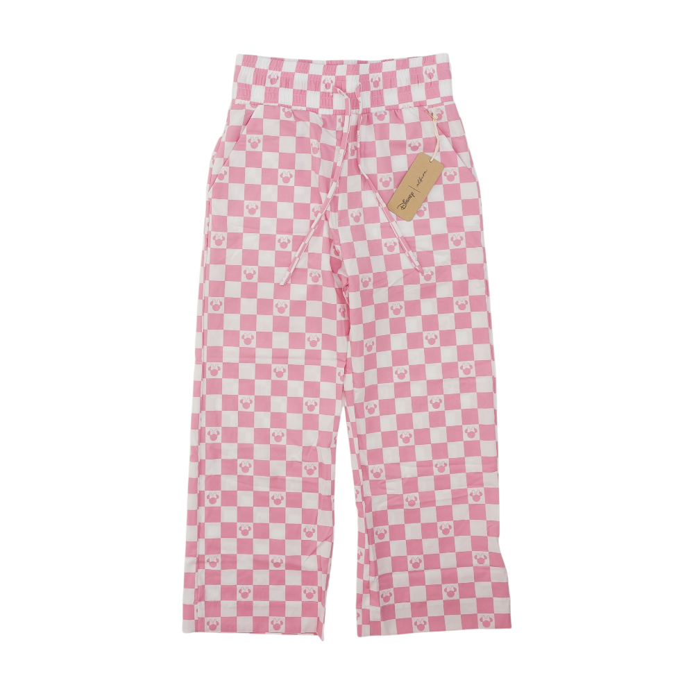 Pink Check Pants