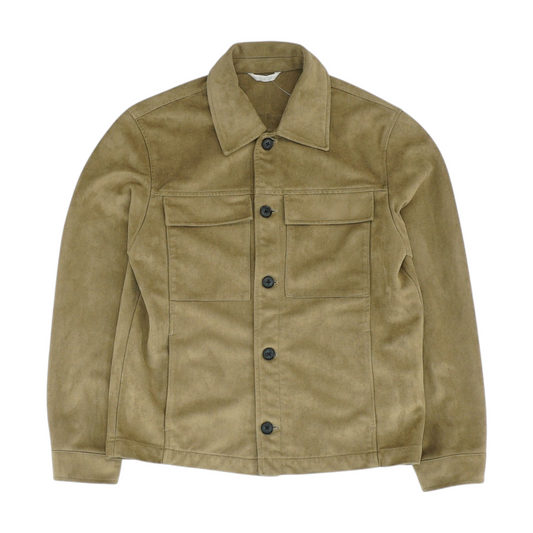 Khaki Solid Jacket