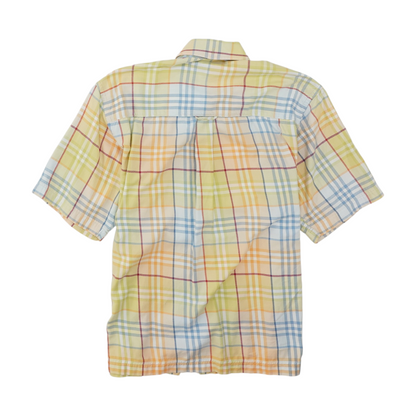 Multi Plaid Short Sleeve Button Down