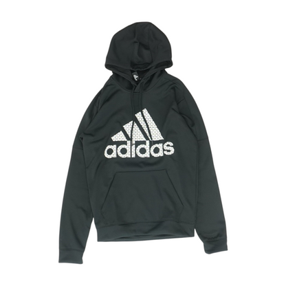 Black Solid Hoodie Pullover