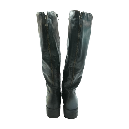 Black Knee-High Boots